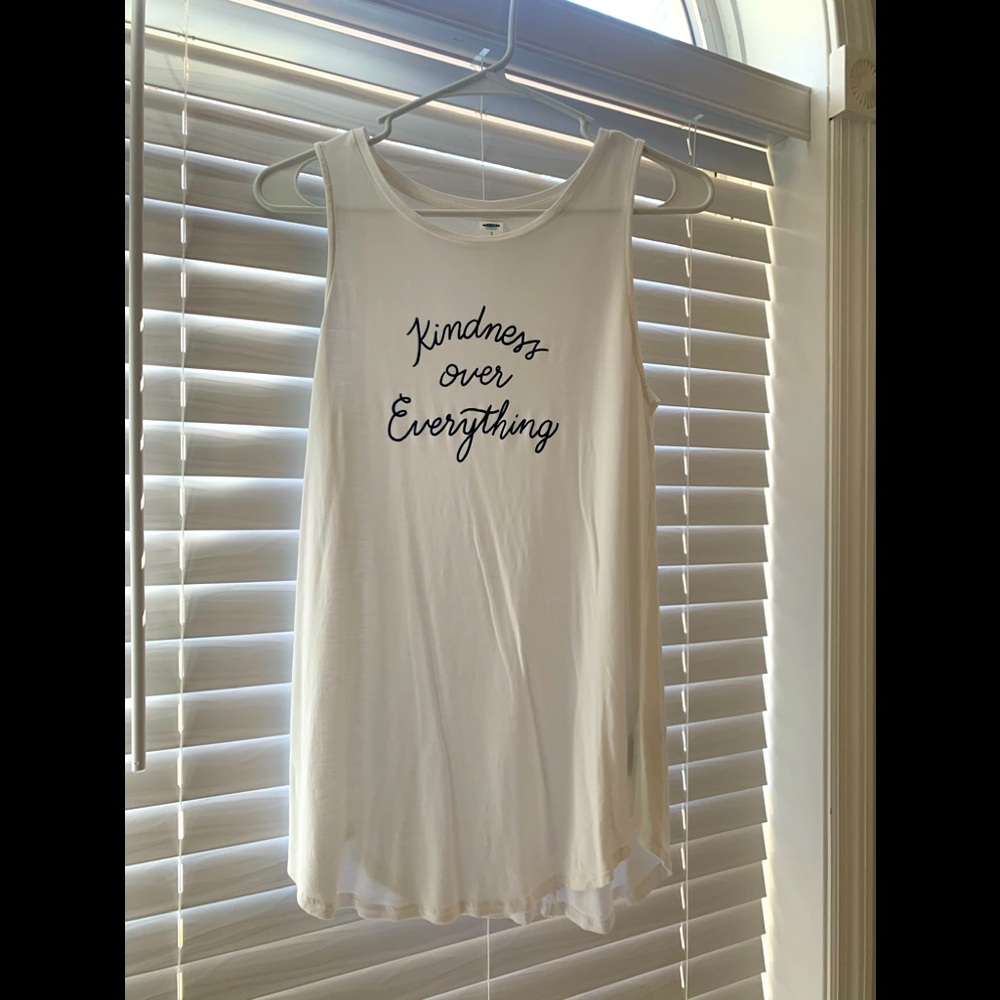 Flowy Tank with Motivational Quote